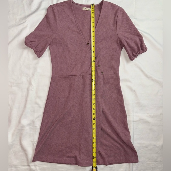 Madewell Cross-Front Button Dress - Picture 6 of 7